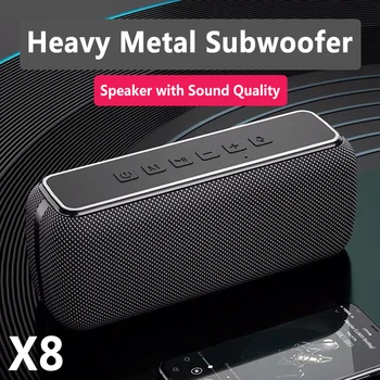 

100% XDOBO X8 IPX5 Waterproof portable column super bass High power 60W Bluetooth speaker DSP subwoofer music center sound bar