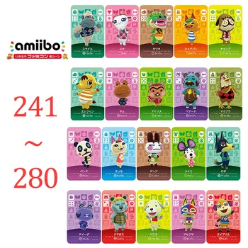 

English version (241 to 280) Animal Crossing Card Amiibo Printed NFC Card Compatible Pick from the List