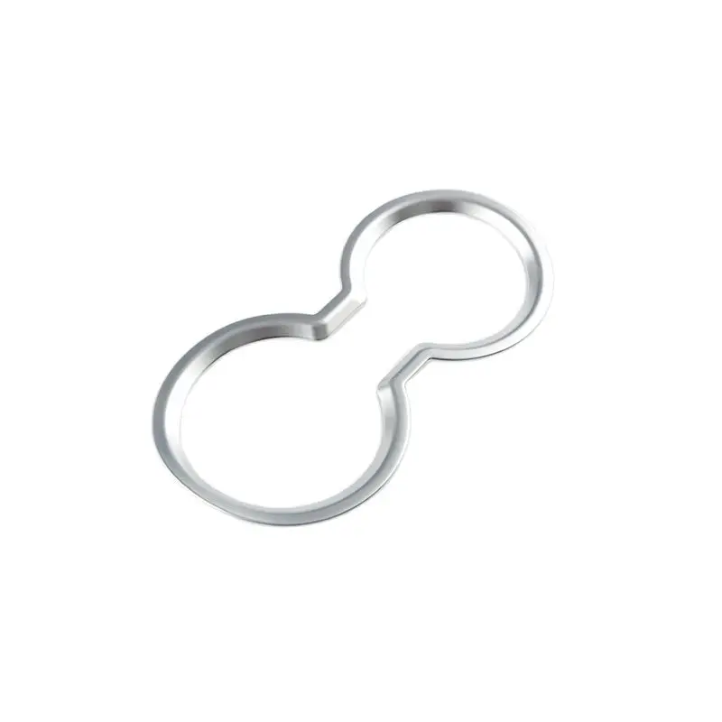 

Матовый серебристый для Hyundai Creta Ix25, аксессуары 2015, 2016, 2017, автомобильный держатель стакана для воды, декоративная крышка с отверстиями, отделка, молдинг интерьера