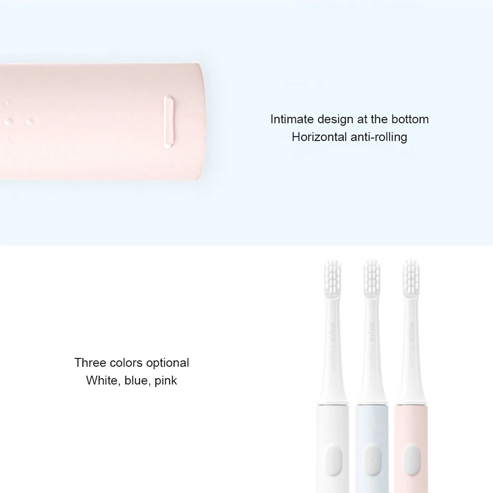 Xiaomi Mijia Sonic электрическая зубная щетка T100 Детская электрическая зубная щетка USB перезаряжаемая автоматическая зубная щетка Водонепроницаемая Чистка