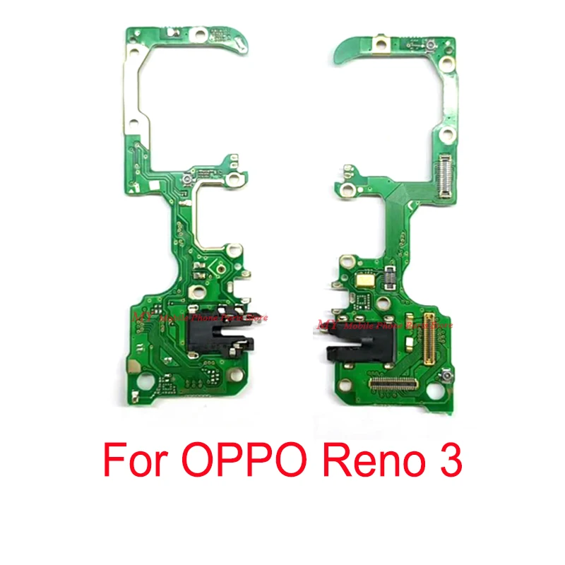 Аудиоразъем для наушников Запасные части гибкий кабель OPPO Reno3 Reno 3 Разъем