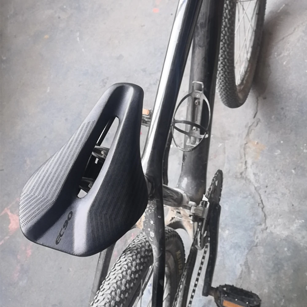 Велосипедное седло Pro mtb широкое удобное мягкое сиденье для велосипеда мужское из