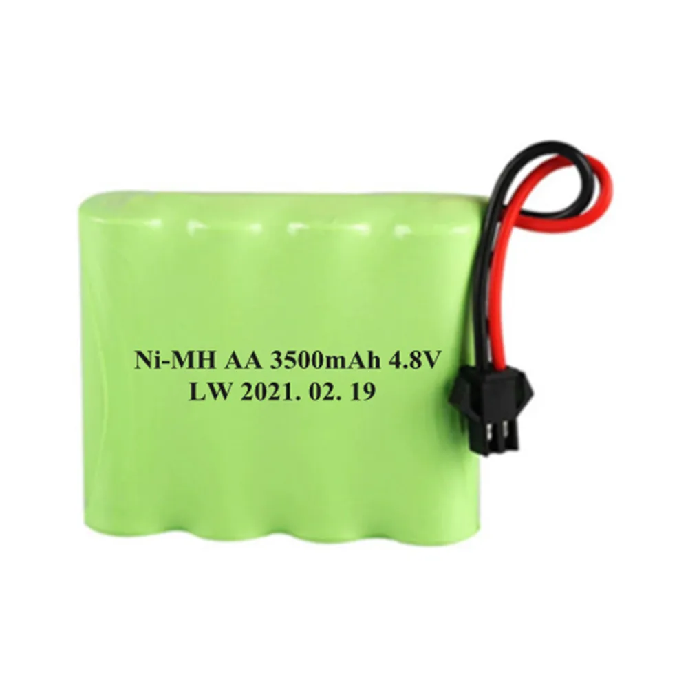 4.8V NI-MH NI-CD Battery 700mAh/1400mAh/1800mAh/2400mAh/3000mAh 3500mAh RC Toys Cars Trucks Tank Guns Parts rechargeable nickel metal hydride batteries