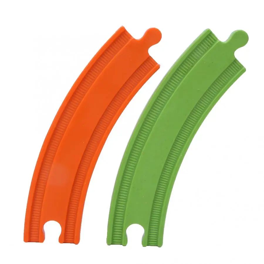 

Hot Building Block Track Train Toy Kids Trains Rail Track Railway Model Sets Forked Straight Curved Building Blocks Brick Toy