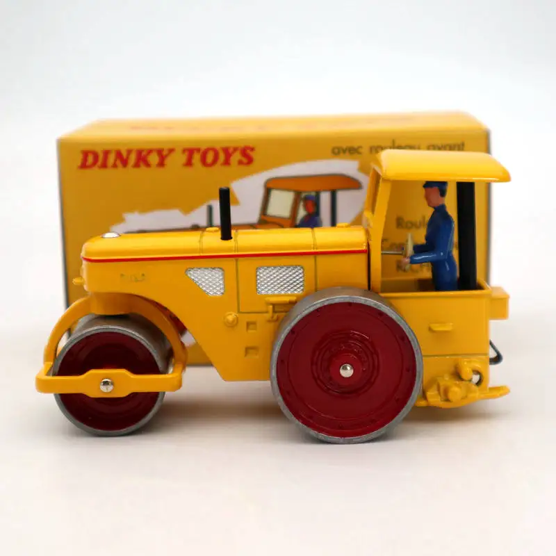 Игрушки Atlas Dinky 830 Rouleau Compresseur Richier литые под давлением модели коллекция подарок на