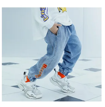 

Children's Jeans With Embroidered New Fashion Spring And Autumn 2020 Children's Loose Jeans