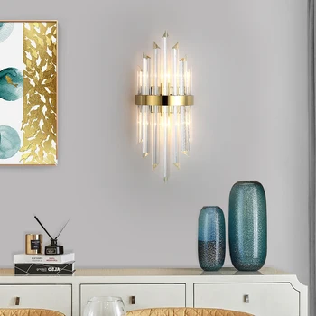 

Post modern design E14 bulbs led wall light decoration bedroom living room foyer 5-10 square meters lighting area bedside lamp
