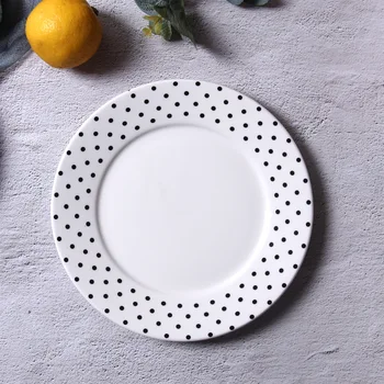 Monochrome Plate Collection - 20cm 6