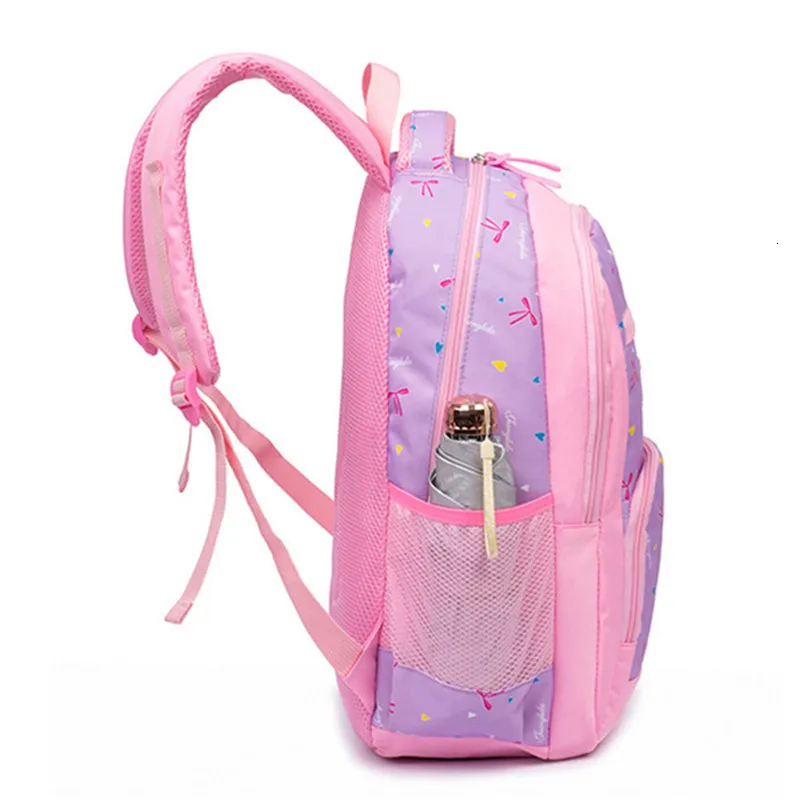Платье принцессы для девочек школьные сумки темно-синие большой вместительности рюкзаки 3 шт./компл. рюкзак для школьников, водонепроницаемый рюкзак Mochila