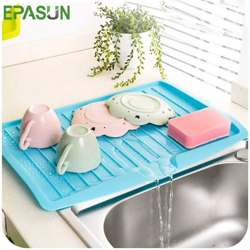 

PP Gootsteen Organizer Sink Holder Dish Drainer Cup Drying Rack Organisateur Frigo Bestek Drainer Organizer Porta Esponja Cocina