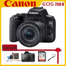 Canon Camera EOS 250D (REBEL SL3/ 200D II) DSLR Digital Camera Fotografica Profesional With EF-S 18-55mm F4-F5.6 STM Lens (NEW)