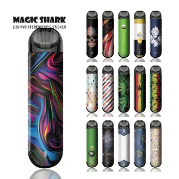 

Magic Shark China Flower Leaf Skull USA Flag Dragon Ball PVC Case Sticker Wrap Film Skin for Ammo