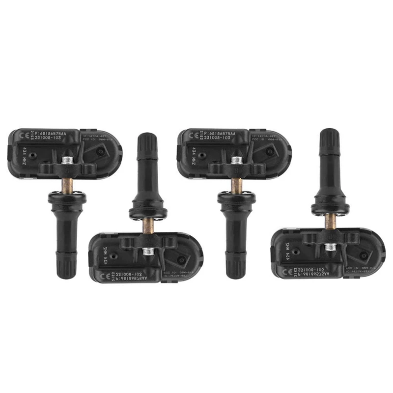 4 шт. Tpms автомобильный датчик контроля давления в шинах для Jeep Dodge Ram 1500 2500- 68157568Aa