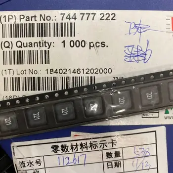 

50PCS Power inductor 744777222 7345 7x7x4.5 220uH 0.44A