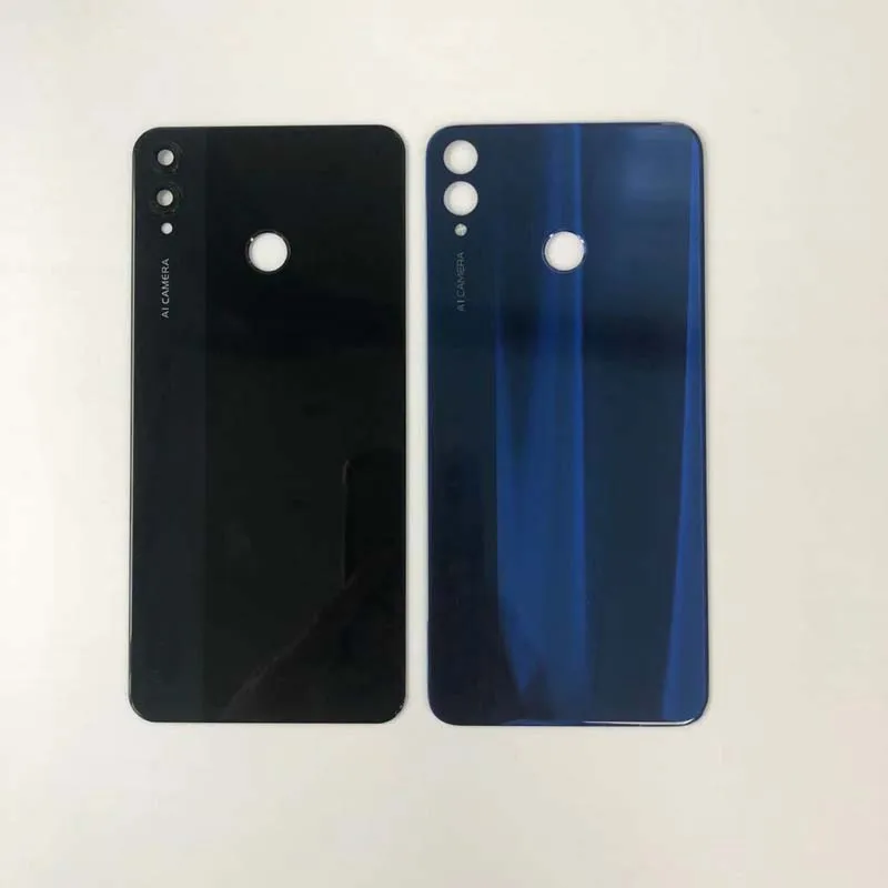 Оригинальная Новинка для 6," huawei Honor 8X 3D стеклянная задняя крышка для батареи корпус+ стеклянные линзы+ рамка для камеры+ наклейка JSN-L2, JSN-L42 JSN