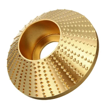 

Woodworking Wood Angle Grinding Wheel Sanding Carving Rotary Tool Abrasive Disc for Angle Grinder Tungsten Carbide Coating Bore