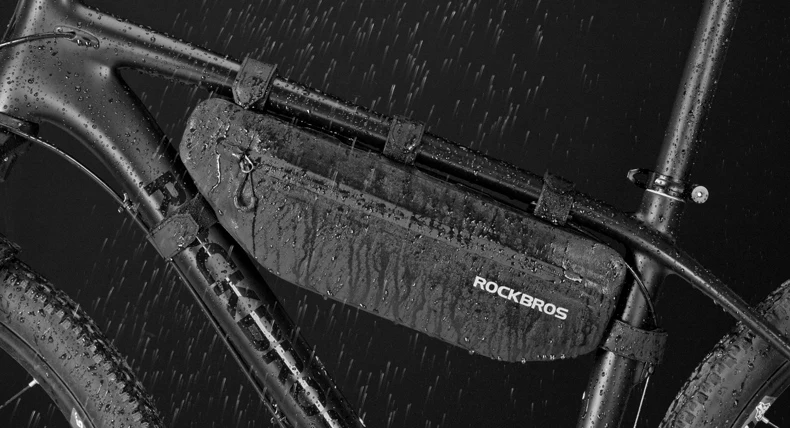 ROCKBROS Велосипед Сумка непромокаемые большой Ёмкость MTB дорожный велосипед рама сумка Треугольники чехол Водонепроницаемый шприц для заделки швов сумка панье аксессуары
