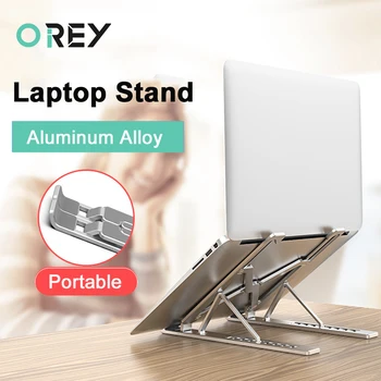 

Portable Laptop Stand Foldable Base Notebook Support Holder For Macbook Pro Air Tablet Adjustable Computer Cooling Stand Riser