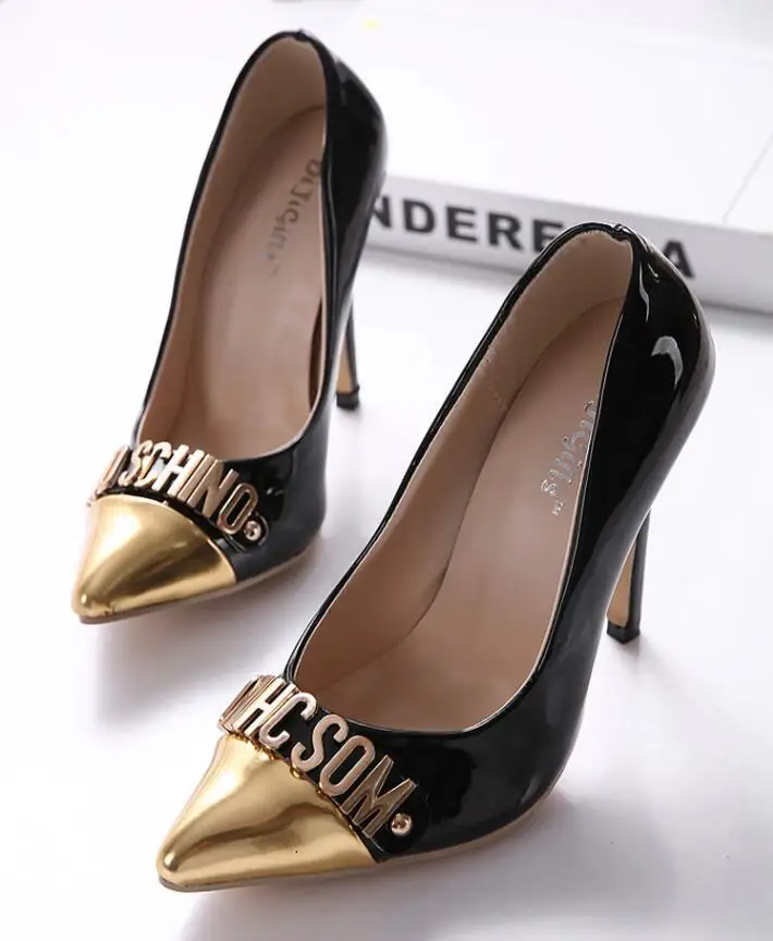 Новинка; женская обувь на высоком каблуке; пикантные женские туфли-лодочки на высоком каблуке; черные туфли-лодочки на шпильке с острым носком для свадебной вечеринки; zapatos de mujer