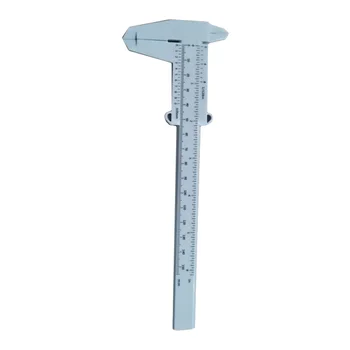 

Ruler Permanent Makeup Measuring Ruler 1pc Caliper Measure Tools Double Scale Sliding Gauge
