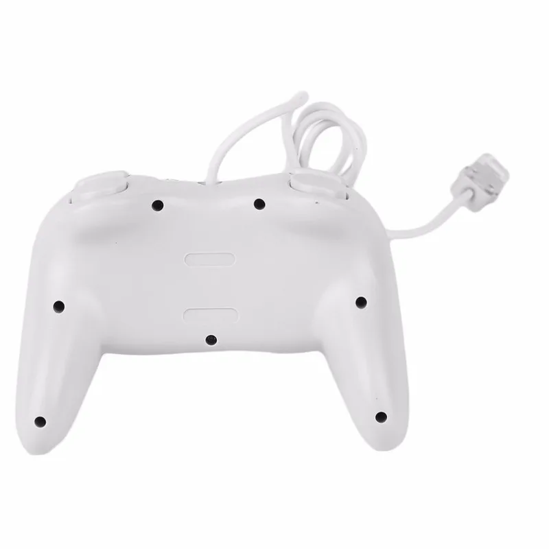 Классический двойной аналоговый проводной игровой контроллер Pro для Nintendo Wii