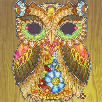

5D DIY Diamond Embroidery Season Special Shape Diamond Painting Owl Resin Diamond Diamand Embroidery Home Decor LD597