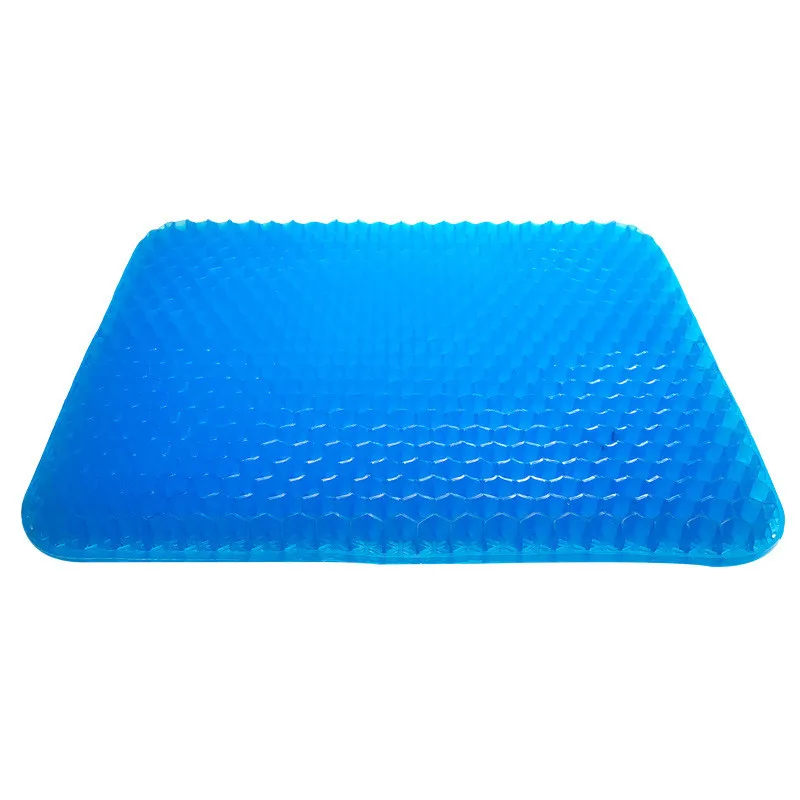 Gel Honeycomb Seat Egg Cushion Cooling Ergonomic Comfort Gel Support in Blue