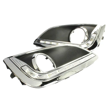 

LED DRL Daytime Running Lights Fog Light Driving Bumper Fit for Hyundai Ix35 2010-2013