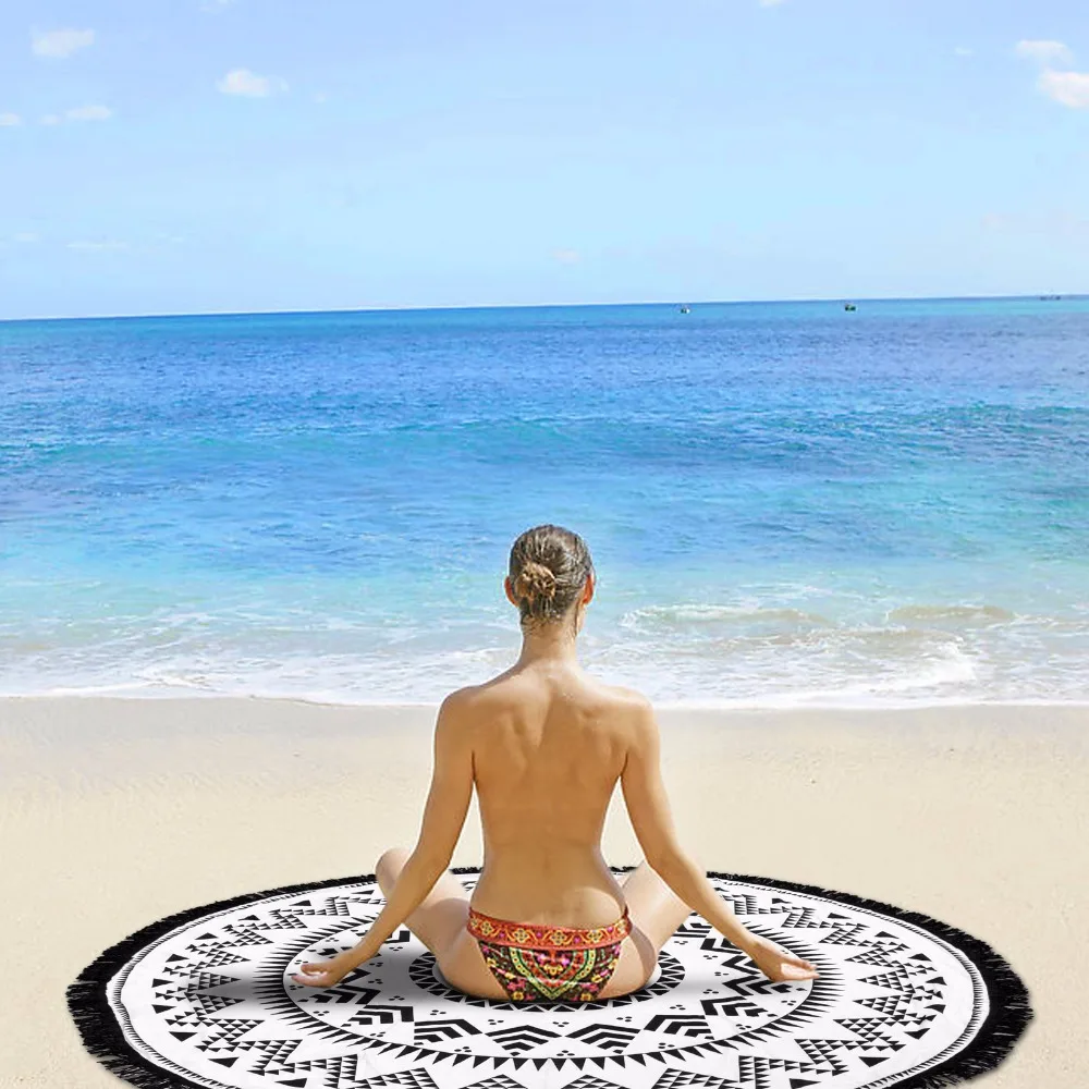 150CM-Round-Beach-Towel-Polyes