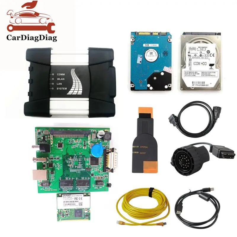 Auto Diagnostic Scanner Real Fiber Optical Head V149 Firmware iCOM NEXT ICOM For BMW Newest Software Programming Tool Diagnostic Tool