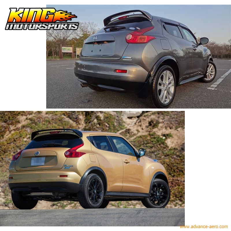 Матовый черный подходит для 2011 2017 12 13 14 Nissan Juke OE Style задний спойлер на крыло крышу