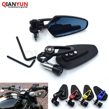 

Universal 7/8" 22mm CNC Aluminum Motorcycle Rearview Mirror Side Mirror for Honda CB599 CB600 CB919 CBR600 CBR900RR VTX1300 NC70