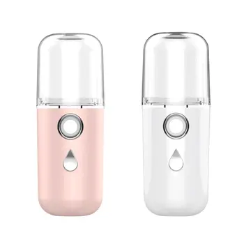 

Nano Fog Sprayer Body Humidifier Facial Steamer Moisturizing Skin Care Mini Facial Spray Beauty Tools Mist Cooling Device