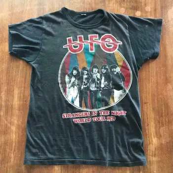 

Vintage 1979 Ufo Michael Schenker Hard Rock Band T Shirt Size S 2543