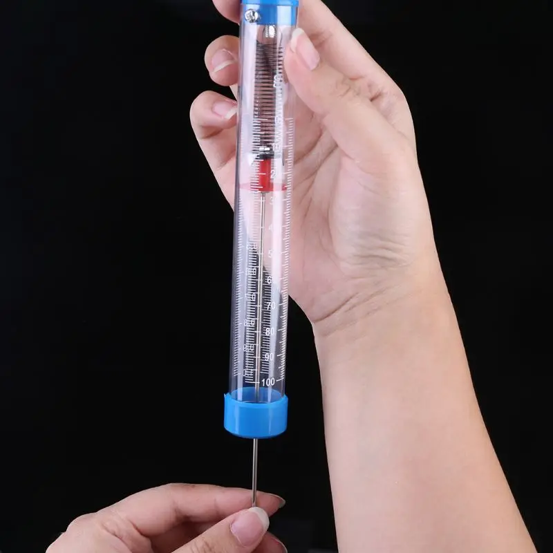 Produktbild von Federwaage 5 N / 500 G – Transparentes Dynamometer Für Schule & Experimente (blau)