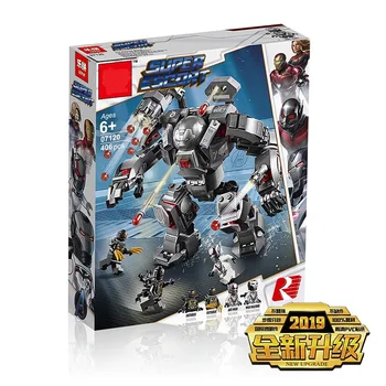 

lepinblocks 07120 Super Heroes War Machine Buster Compatible 76124 Building Blocks Bricks Educational Toys Christmas DIY Gifts