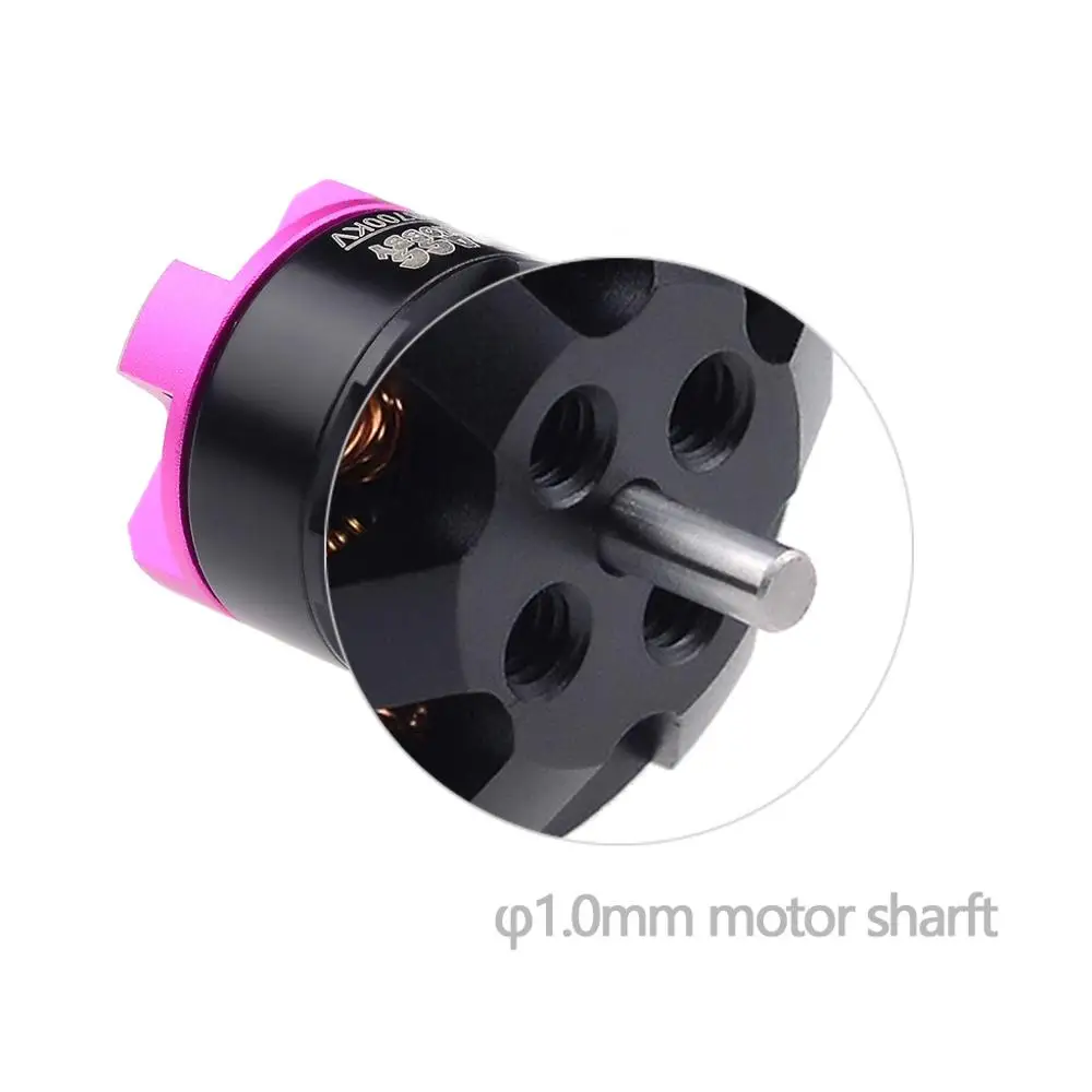 รูปสินค้า มอเตอร์ไร้แปรง RC สำหรับโดรนขนาดเล็ก 4600KV-10000KV