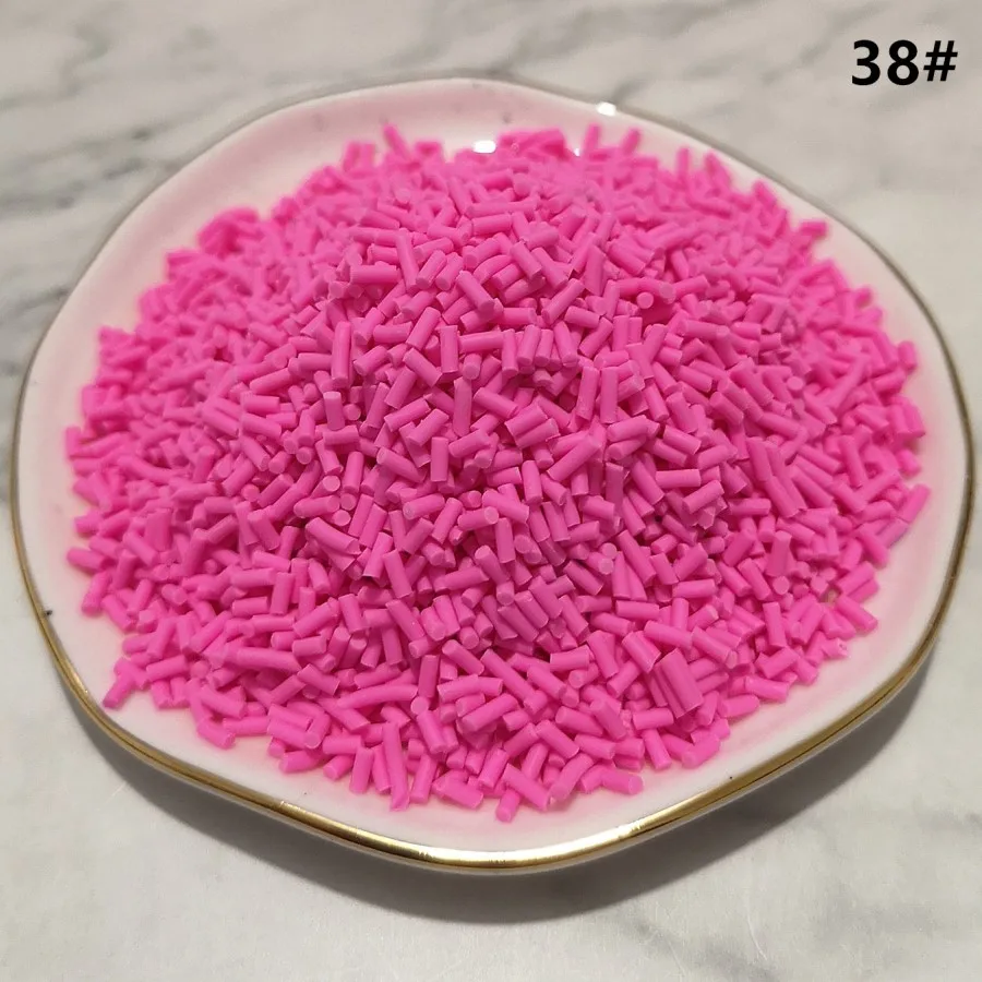 100g/bag Slime Clay chocolate brown Coffee Sprinkles Filler Toys Accessories Candy Fake Cake Dessert Mud Decoration 16