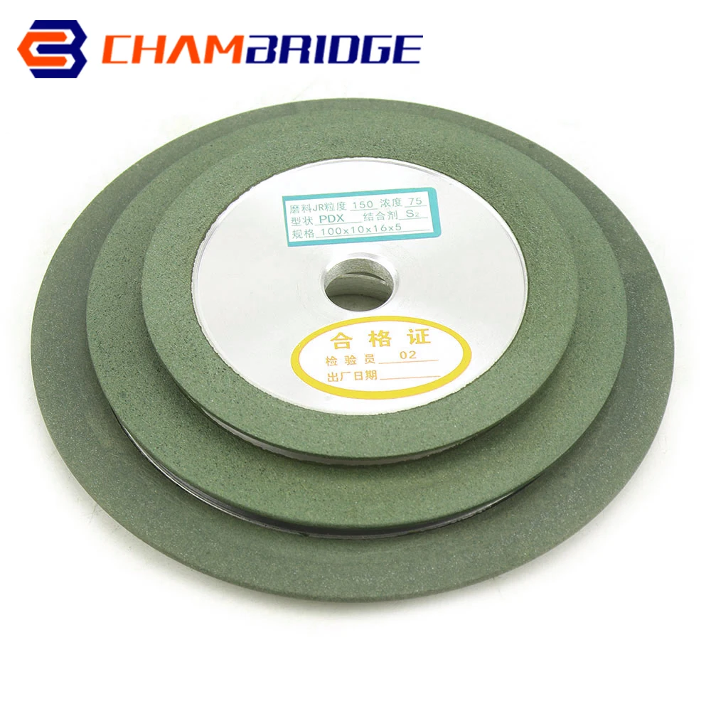 Grinding Wheel Diamond Grinding Wheel 100mm/125mm/150mm Circle Cutting Discs Grit 150-400 for Tungsten Steel Milling Cutter Sharpener