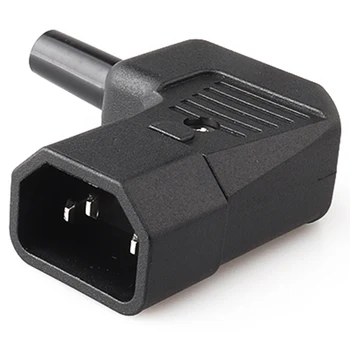 

IEC 320 C14 universal Male and Female Right Angle Plug Power Adapter Converter For AC Power Electrical Socket Outlets connector