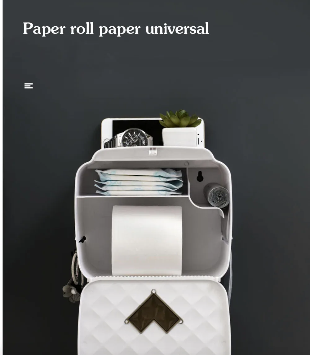 Boîte De Rangement étanche Pour Salle De Bain, Dis... – Grandado