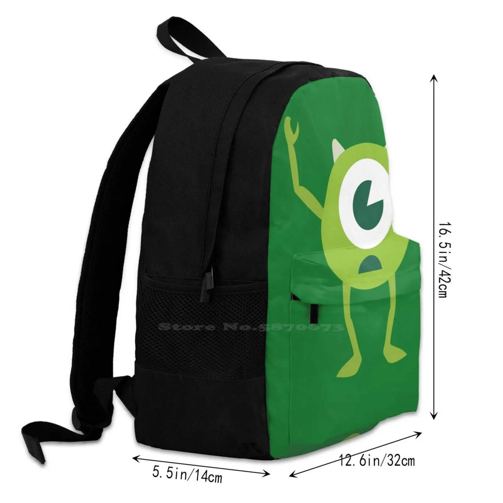 Bruh Mike Sully Face Swap Meme Backpack Middle High College School Student  Bookbag Teens Daypack Outdoor - AliExpress