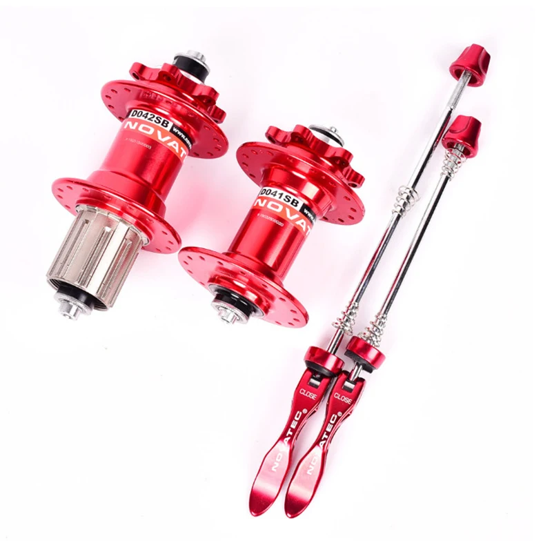 

2pcs Hubs Bike Bicycle NOVATEC D041SB D042SB MTB Cycling Disc Brake Parts