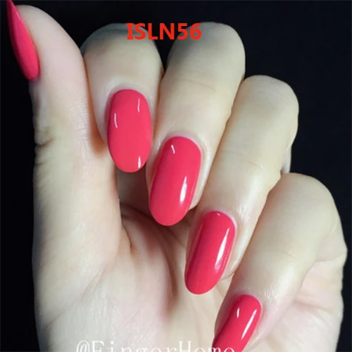 ISLN56 Популярный лак для ногтей, 15 мл, бесконечный блеск, лак Vernis, не впитывается, обычный лак для ногтей, не нужен, УФ лампа, нормальное Базовое покрытие, верхнее покрытие - Цвет: ISLN56
