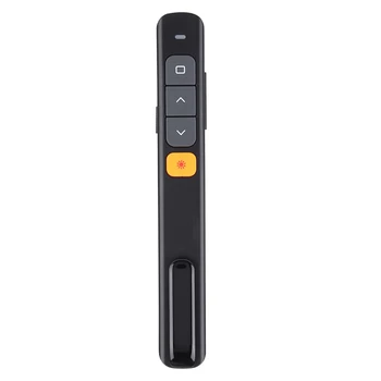 

USB Presentation Clicker Wireless Remote Control Powerpoint Clicker Pointer Support Hyperlink Volume Control