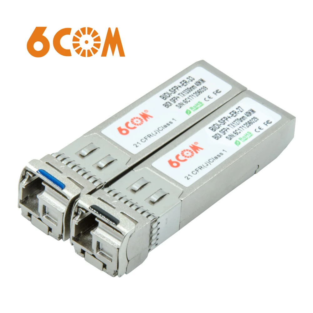 BIDI SFP+ 40 км DDM модуль приемопередатчика для Cisco SFP-10G-BX40U-I(1270nm-TX/1330nm-RX), SFP-10G-BX40D-I(1330nm-TX/1270nm-RX