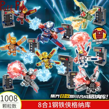 

1008Psc Iron Building Blocks Compatible Model Bricks Sets Super Hero Figures Children Toys