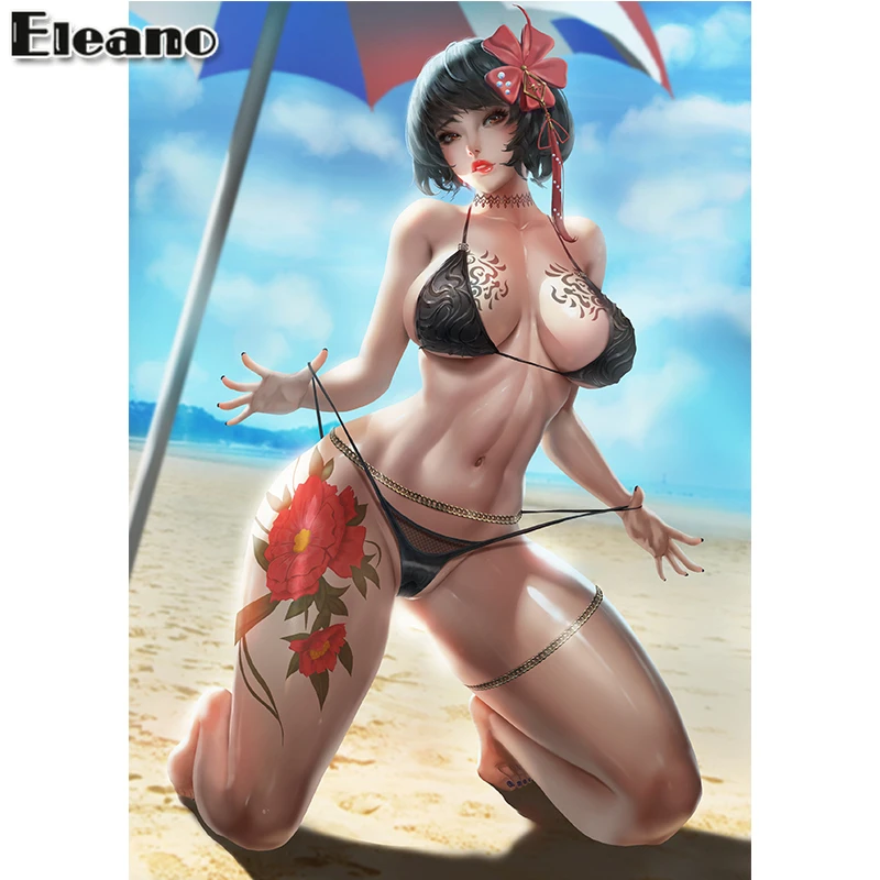 800px x 800px - Custom Print 3d Anime Poster Beach Bikini Sexy Woman Canvas Wall Art  Painting Aesthetic Living Room Decoration Modern Painting - Painting &  Calligraphy - AliExpress