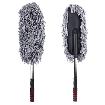 

VODOOL Nanofibers Car Wash Cleaning Brush Retractable Long Handle Auto Window Duster Dust Removal Wax Brush Home Cleaner Brushes
