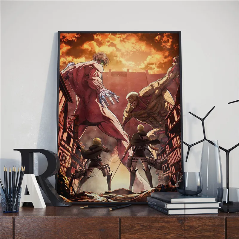 New Diamond Painting Anime Attack on Titan Picture of Rhinestones Full Diamond  Art Mosaic Embroidery Cross Stitch Kit Home Decor